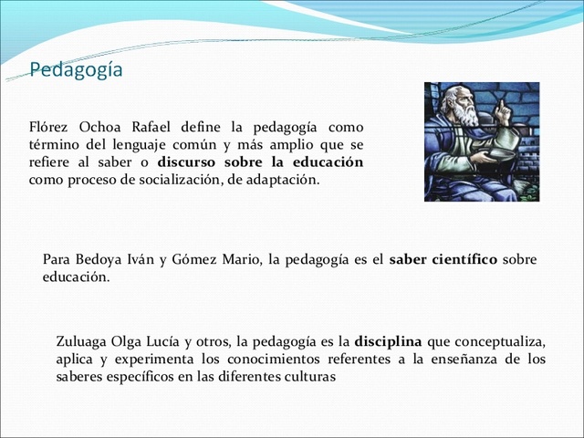 Pedagogía