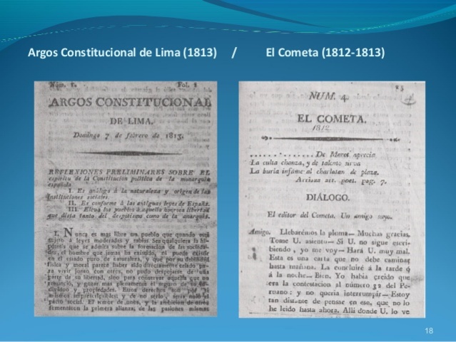 1813,  El Argos Constitucional.