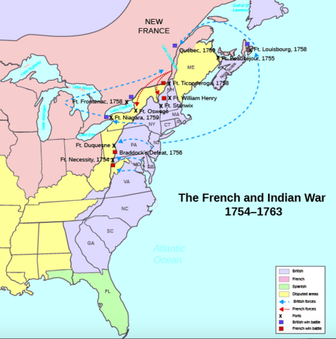 The French & Indian War (1754 - 1763)