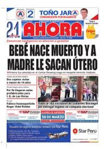 2014, Diario Marañon.