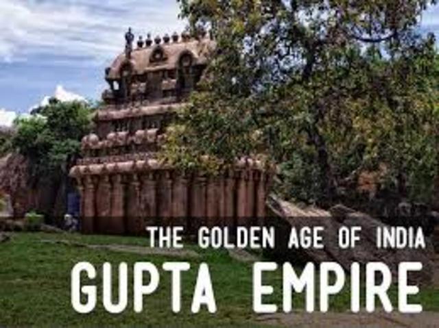 Gupta Empire Destroyed