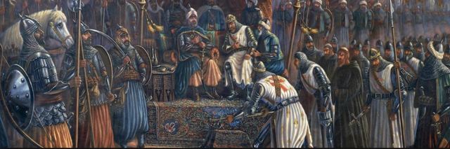 European Christians begin the first Crusade – a military expedition to reclaim the city of Jerusalem from Muslims. There were another 7 crusades over the next 200 years.