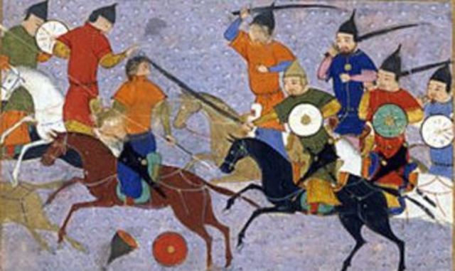 Under the leadership of Kublai Khan, the Mongols defeat the Sung Dynasty in China and set up the Yuan Dynasty. For the first time, China is ruled by foreigners.
