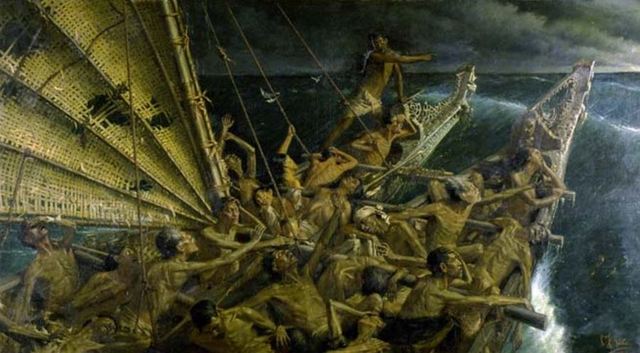 Polynesians colonize New Zealand