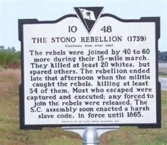 Stono Rebellion