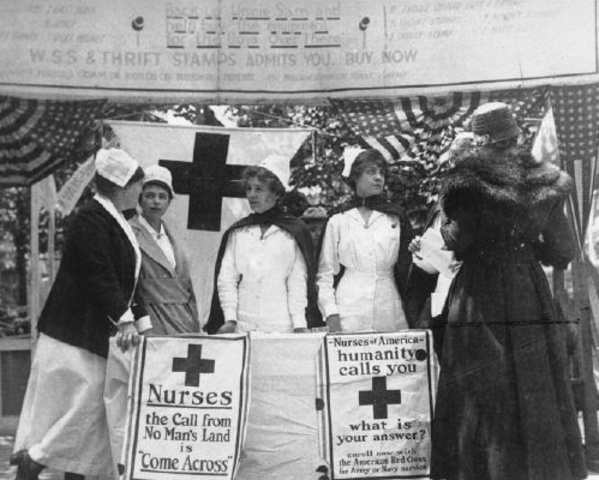 American Red Cross Nurses during WWI