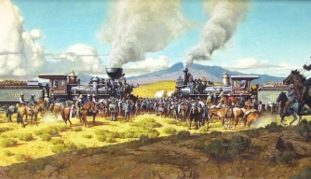Trans Continental Railroad Completed