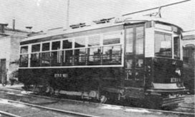 Electric Trolley invented