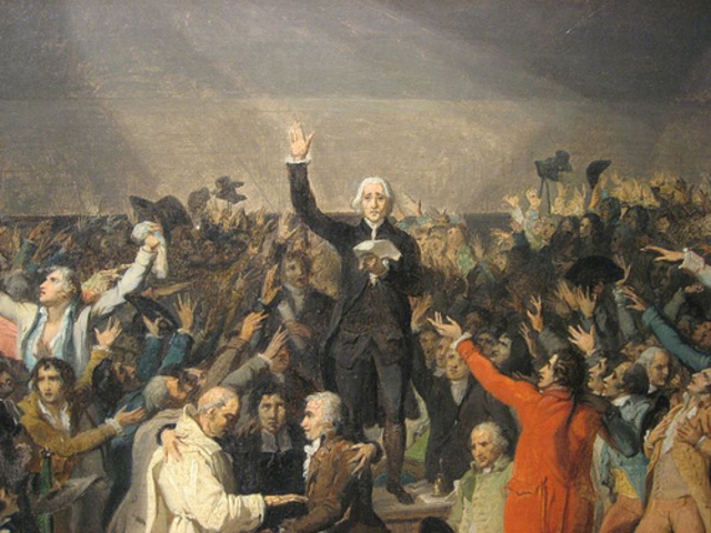 De Nationale Vergadering wordt uitgeroepen