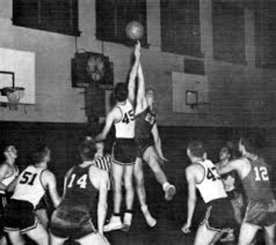 First College Basketball Game