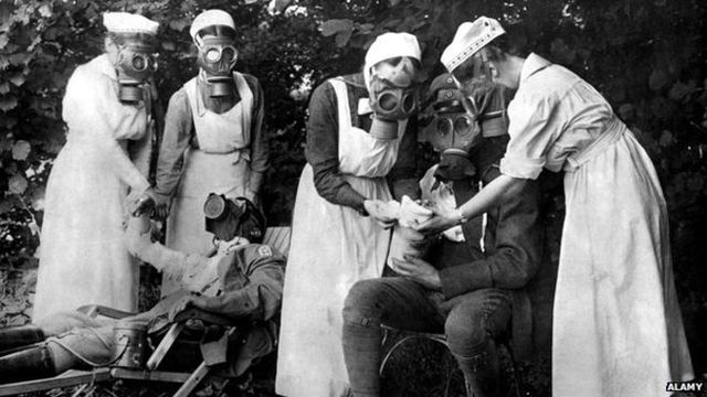 Nurses in War and Flu Epidemic