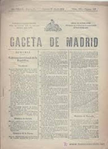 La Gazeta de Madrid
