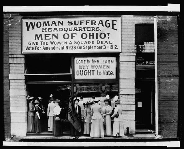 Women's sufferage, Washington D.C.