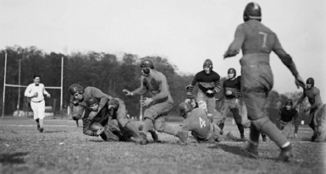 First Pro Football Contract