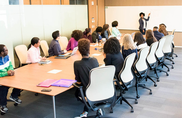 Conferring Staff Meeting