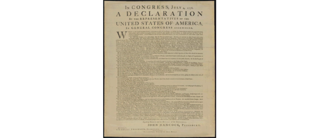 The Declaration of Independence