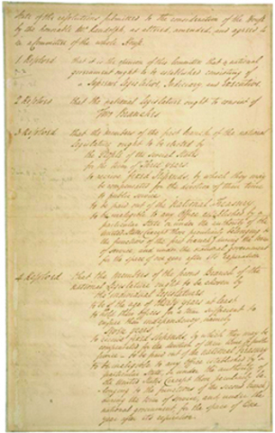 The Virginia Plan & Three-Fifths Compromise