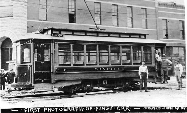 First Electronic Trolley