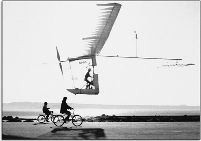 Gossamer series human-powered aircraft