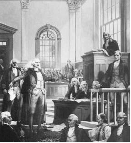 The trial of John Peter Zenger