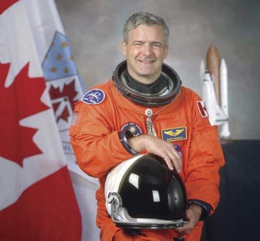 Dr. Marc Garneau goes into space
