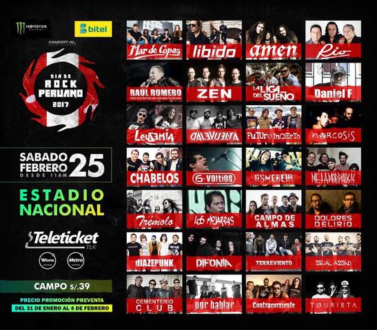 Festival día del rock peruano