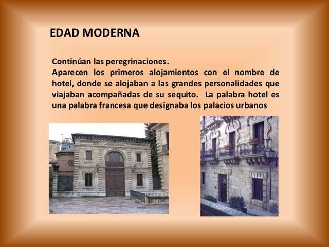 SURGIMIENTO DEL HOTEL