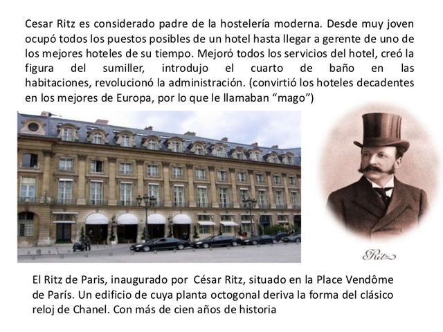CESAR RITZ "EL PADRE DE LA HOTELERÍA"