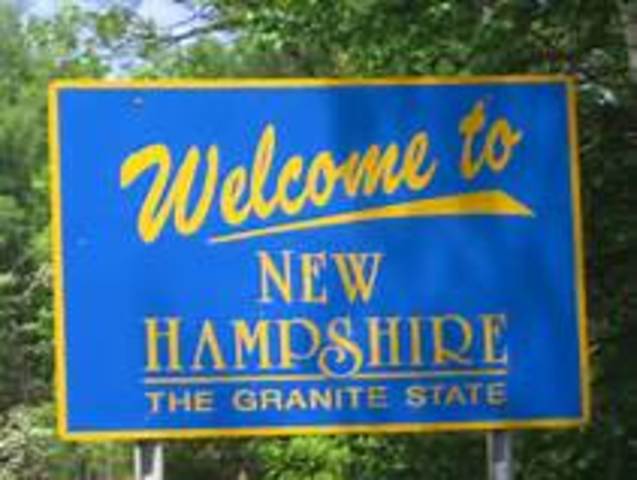 New Hampshire Became 9th state