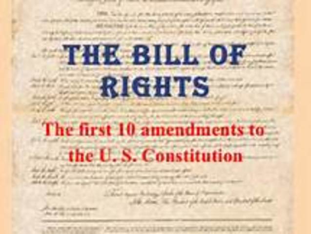 Bill of Rights adopted