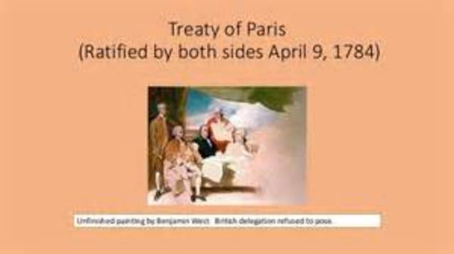 Treaty of Paris endorsed by Continental Congress