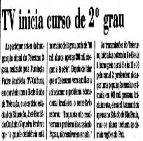Segunda Geração: 1960...