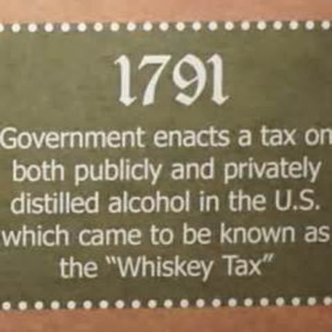 The whiskey tax