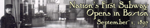 Boston's Subway System Began