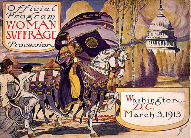 Woman Suffrage Procession