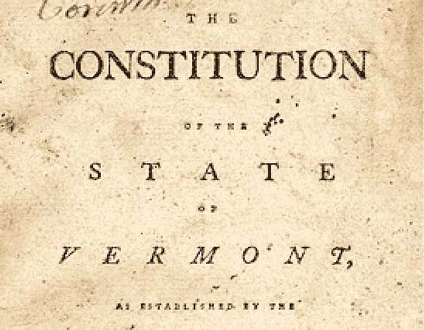 Vermont Abolished Slavery