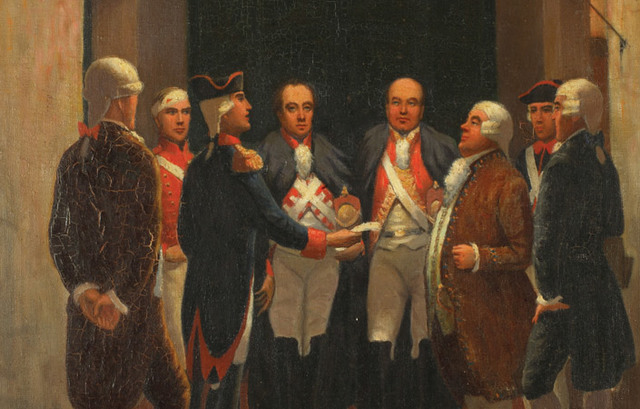 Firma de la capitulación