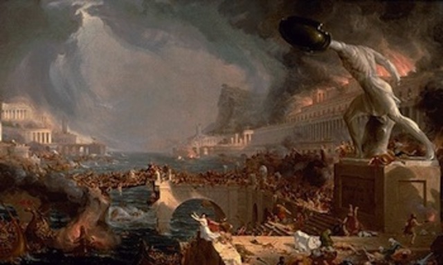 The Roman Republic begins to fall