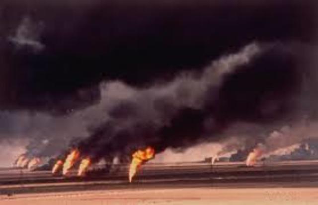 Kuwaiti Oil Fields Disaster