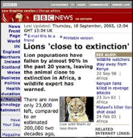 We Are Experiencing Mass Extinction