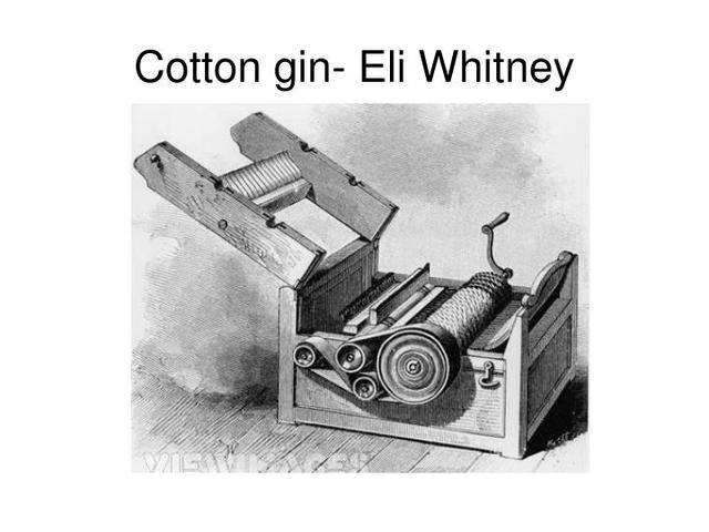 Cotton Gin Invented
