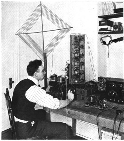 The first superheterodyne radio