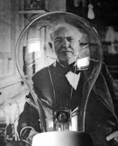 1876 Thomas Edison declares himself a full time inventor