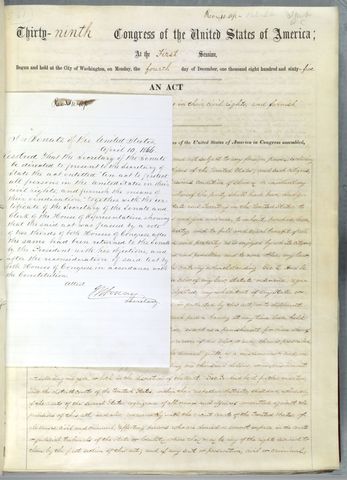 Civil Right act of 1866