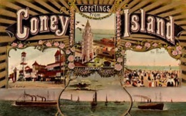 1895 Grand opening of Coney Island