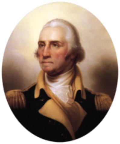 Our first President of the United States of America