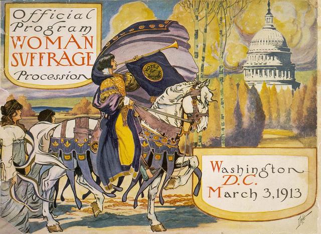 Suffrage March on Washington, 1913
