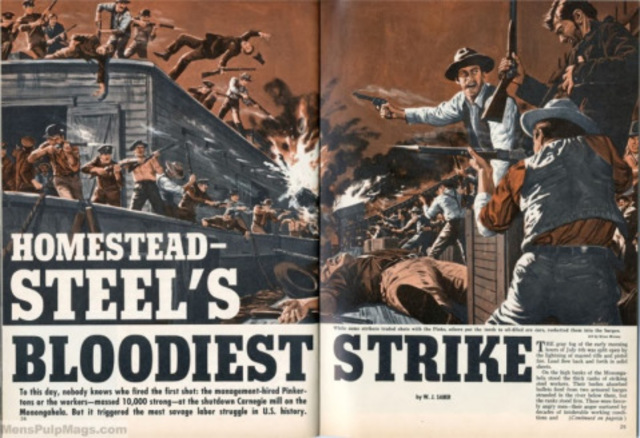 The Homestead Steel Strike.