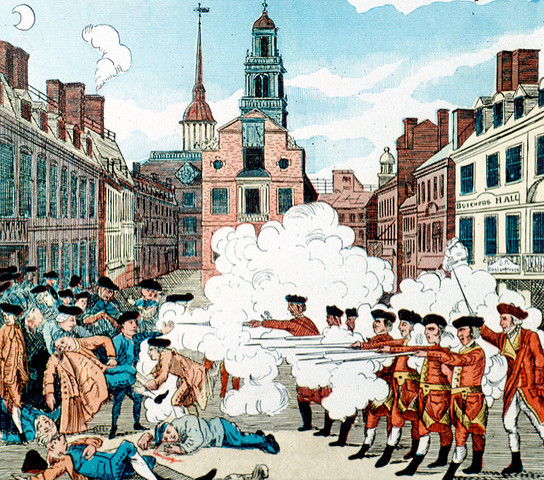 March 5, 1770, The Boston Massacre