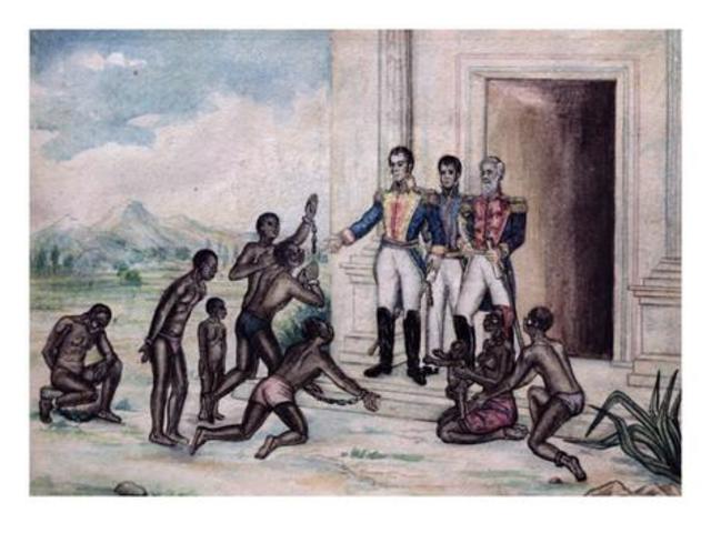 April 1783. Slaves gained status of 3/5th white.